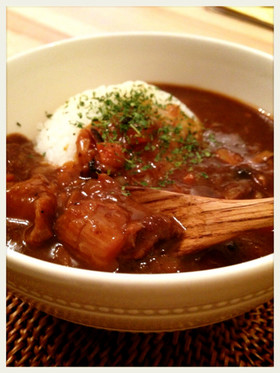 ごちそうさん♡簡単!トロトロ牛すじカレー