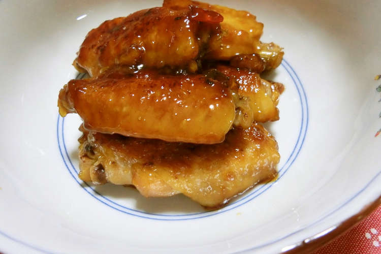 手が止まらな い 鶏手羽中の甘辛煮 レシピ 作り方 By ももいろさくら クックパッド 簡単おいしいみんなのレシピが357万品