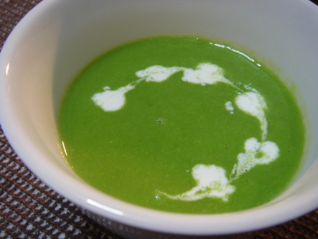 春色♪グリーンピースのスープの画像