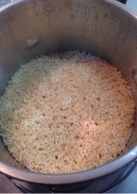 圧力鍋で玄米の炊き方 
