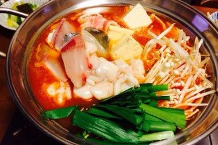 ブリと白子の海鮮チゲ レシピ 作り方 By カツ煮 クックパッド