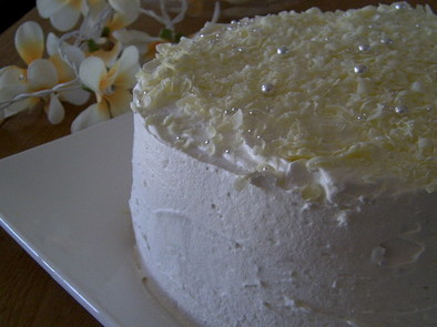 WHITE CAKEの写真