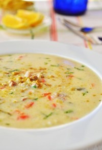 トルコの家庭料理☆牛肉とクミンのスープ