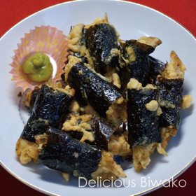 イサザの磯辺揚げ
