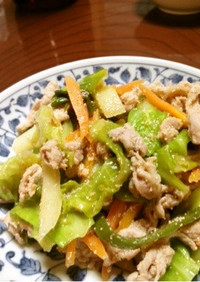 ご飯がはかどる！明太マヨで肉野菜炒め