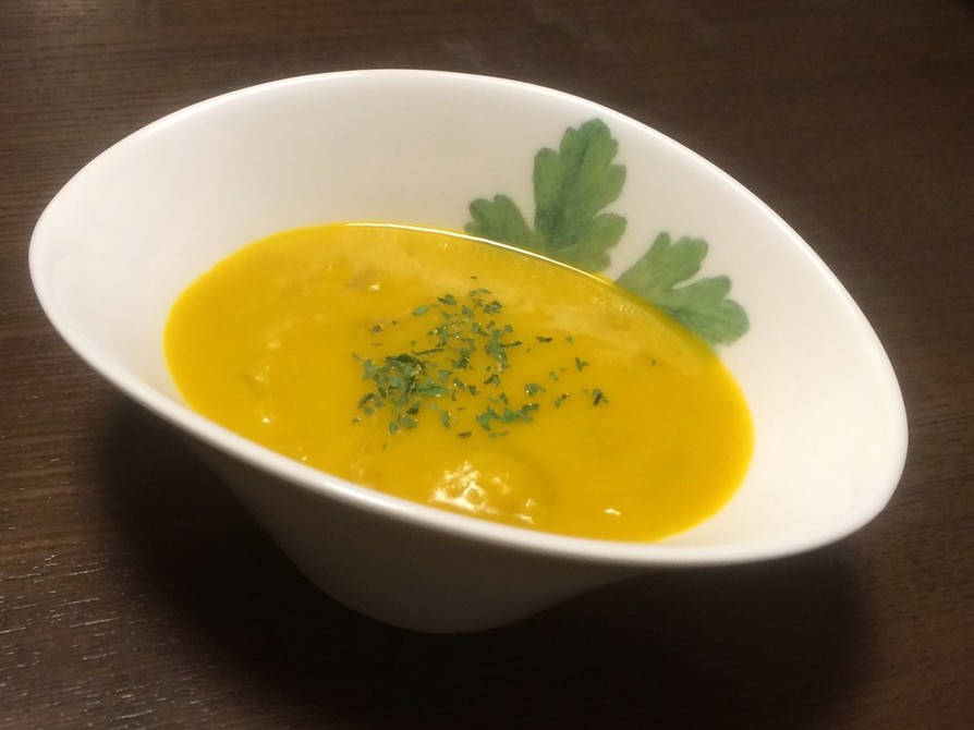 栄養士直伝♪かぼちゃと玉ねぎのスープの画像