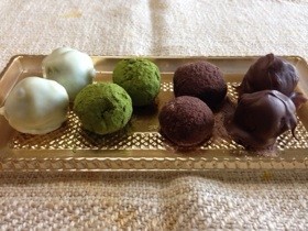 バレンタイン♪豆腐で生チョコレート