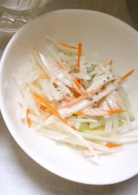 青梗菜のサラダ