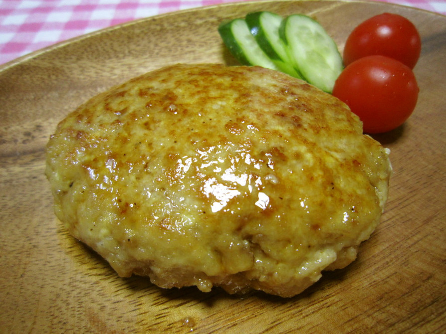 豚挽きde照焼き豆腐ハンバーグの画像