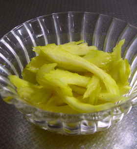 ☆セロリのあまずっぱスパイシー☆