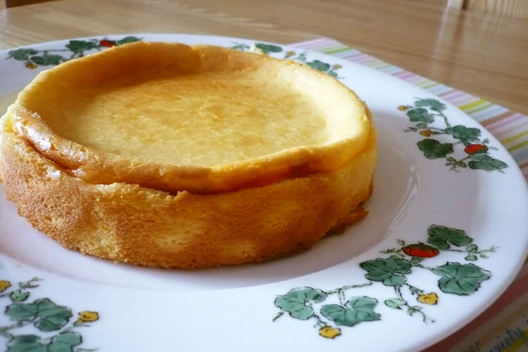 少しヘルシーに簡単ベイクドチーズケーキ レシピ 作り方 By Sumirenore クックパッド