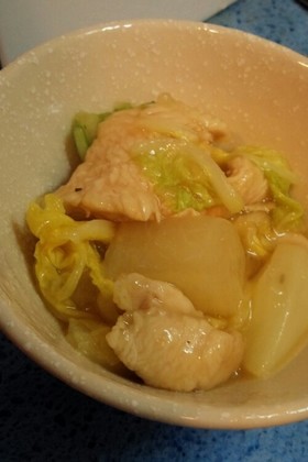 即席!鶏と白菜のトロトロ煮