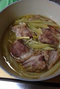 豚軟骨とセロリのマーマレード煮