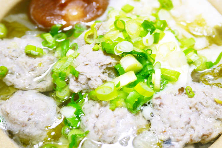 節分にも いわしのつみれ鍋 塩味鍋つゆ レシピ 作り方 By ほっこり の クックパッド 簡単おいしいみんなのレシピが352万品