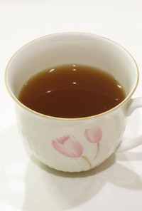 黒糖入り生姜紅茶でポッカポカ
