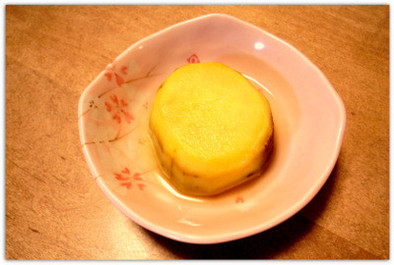さつま芋のレモン煮の写真