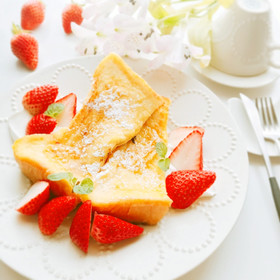 カフェの味♡ふ~んわりフレンチトースト