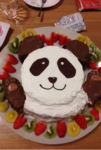 パンダ♡キャラケーキ
