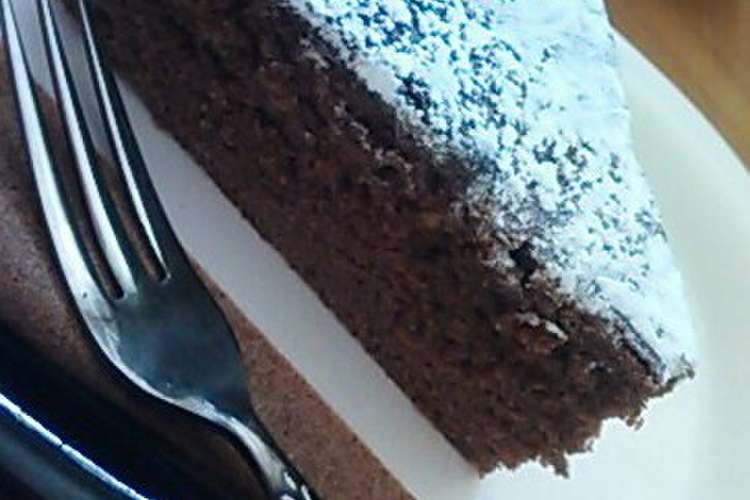 チョコレートケーキ レシピ 作り方 By ３年寝太郎 クックパッド 簡単おいしいみんなのレシピが355万品