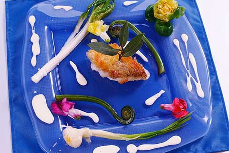家庭で作れるプロの味 甘鯛鱗焼豆乳ソース レシピ 作り方 By 銀座薬膳ベルリュンヌ クックパッド