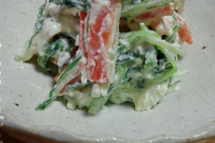 クリ ムチ ズ風味の白和え レシピ 作り方 By キッチンみゃびぃ クックパッド 簡単おいしいみんなのレシピが371万品