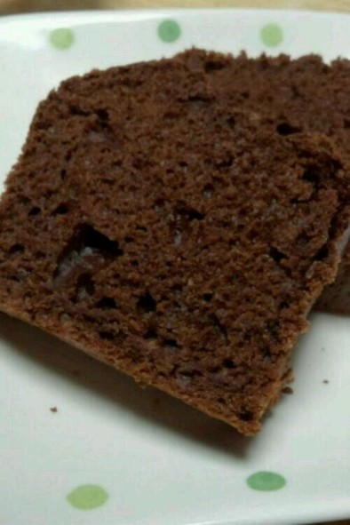 【アレルギー対応】ココアパウンドケーキの写真