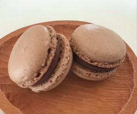 チョコマカロン♪
