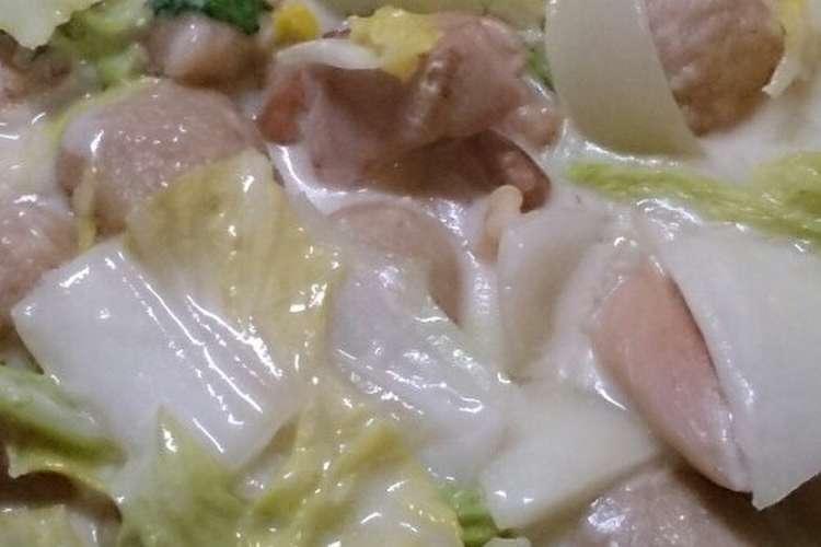 手抜きでも美味しい 白菜クリーム煮 レシピ 作り方 By ひ なひ なひなっぺ クックパッド 簡単おいしいみんなのレシピが355万品