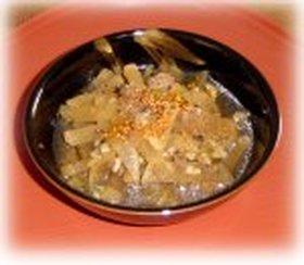 焼肉のタレで作る 大根と牛肉の炊いたん