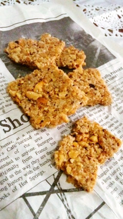 超簡単 パン粉でクッキー♪