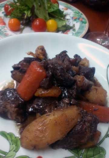 豚肉のドライフルーツ煮【古代ローマ風】