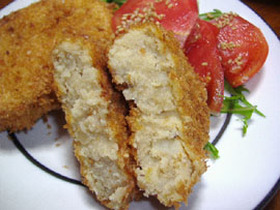 ツナと玉葱のおからバターコロッケ