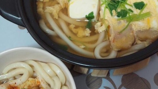 豆腐の卵とじ鍋焼きうどん レシピ 作り方 By 缶チュー クックパッド 簡単おいしいみんなのレシピが353万品