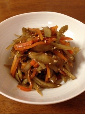 簡単!美味しい!きんぴらごぼう
