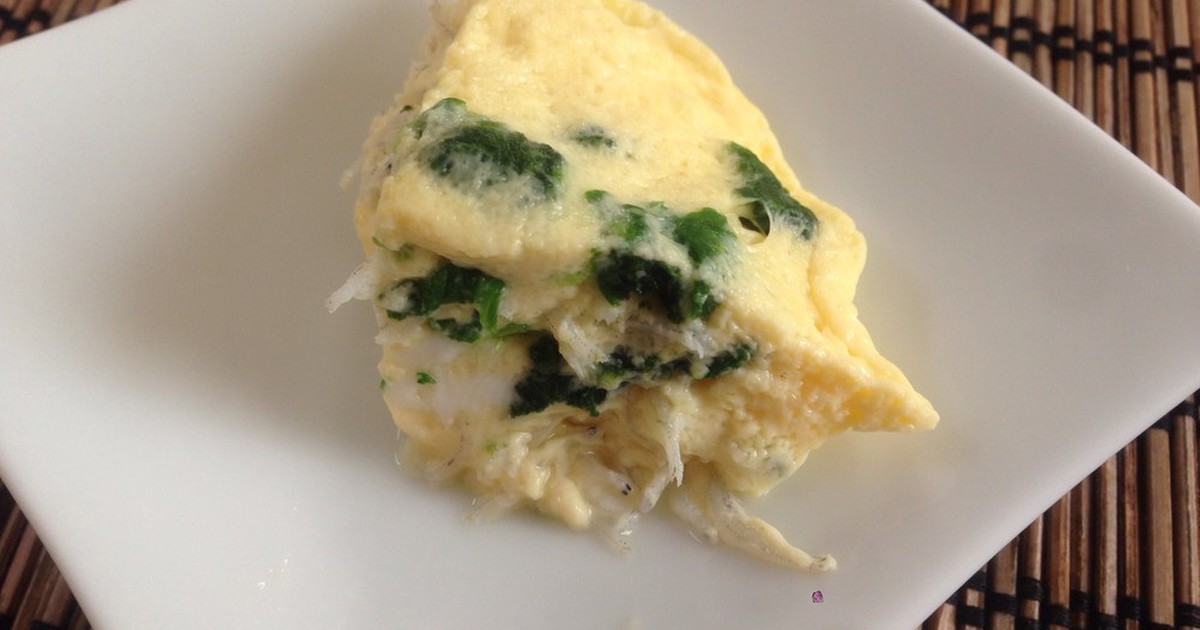 レンジで簡単 ふわふわオムレツ 離乳食 レシピ 作り方 By すのう クックパッド