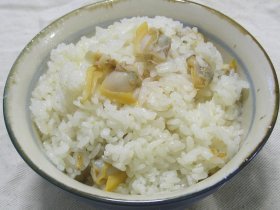 あさりご飯
