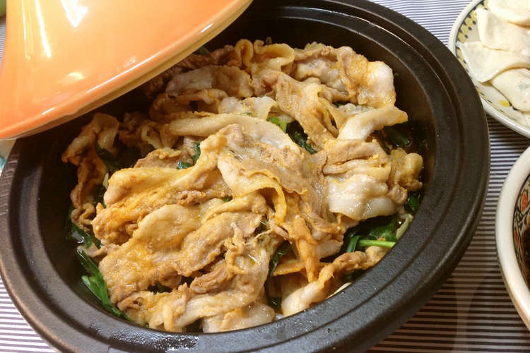 豚バラと野菜の韓国風タジン鍋 レシピ 作り方 By ふなここ クックパッド 簡単おいしいみんなのレシピが361万品