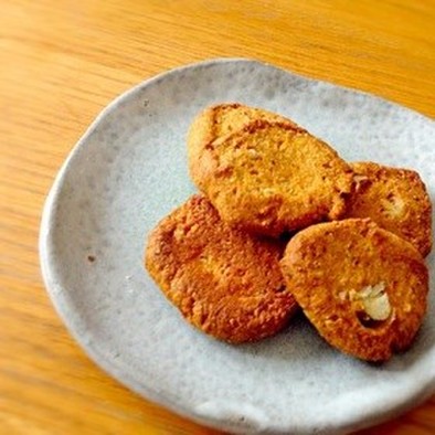 味噌クッキー(卵砂糖バター牛乳不使用)の写真