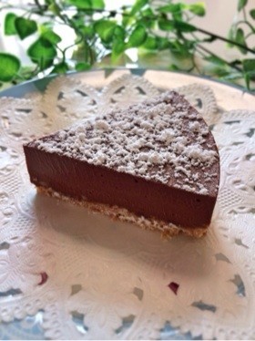 簡単なのに本格的に見える*生チョコケーキ