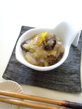 おろしなまこ酢 柚子風味