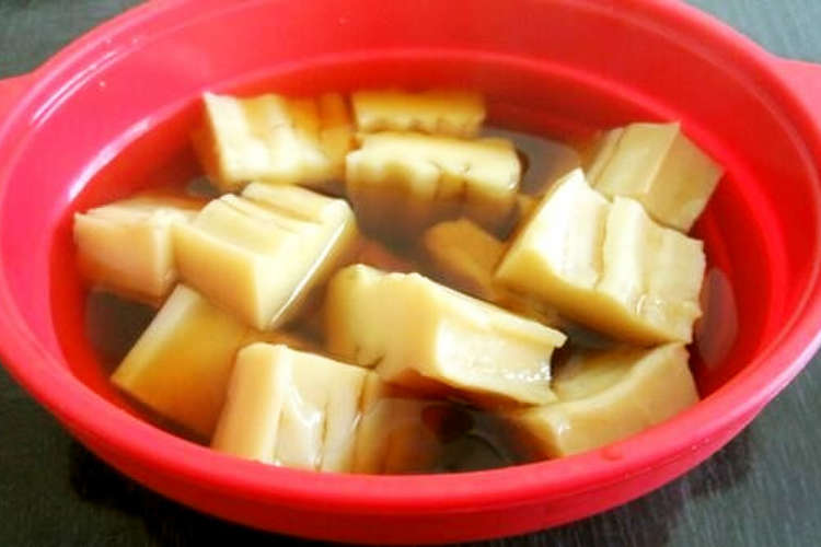 お弁当に簡単 かくふの煮物 レシピ 作り方 By じう630 クックパッド 簡単おいしいみんなのレシピが356万品