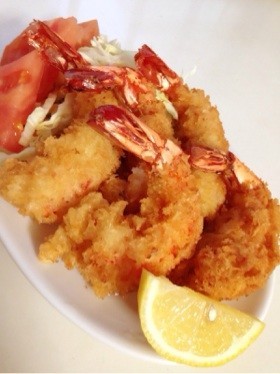 簡単!サクっプリっな海老フライ♡