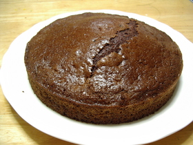 ヨーグルトの入ったチョコチップケーキ