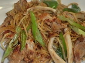 さわやか柚子ポン焼きそば