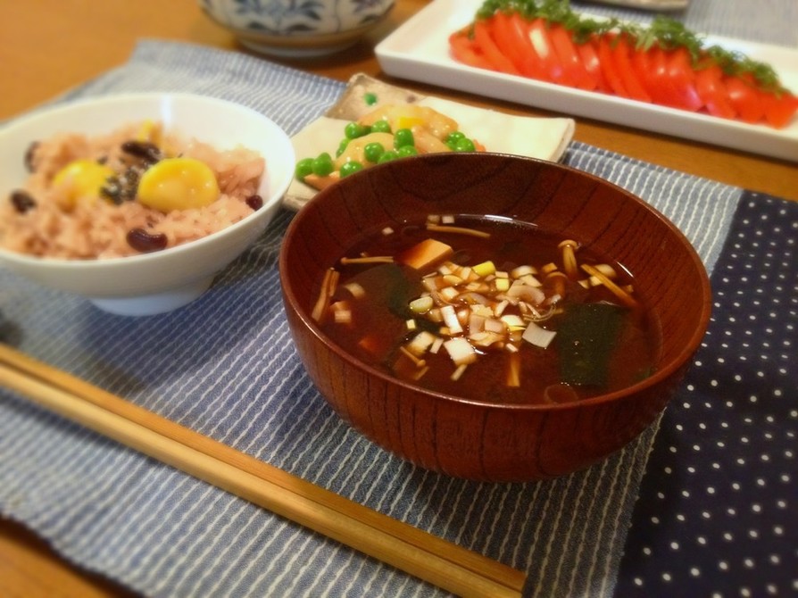 名古屋の味・赤出しのお味噌汁の画像