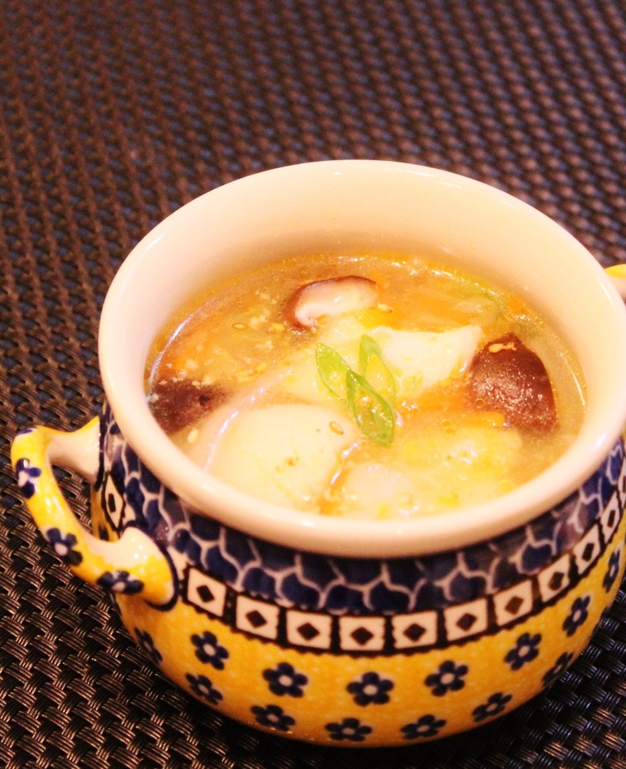 簡単☆生タラの野菜たっぷり中華風スープの画像