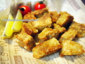 なんちゃってもおいしい高野豆腐の唐揚げ