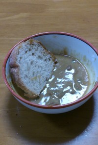 カレーリメイク！カレー豆乳スープ