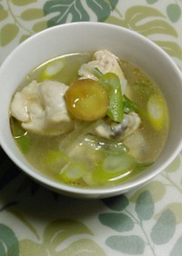 手羽元の簡単中華スープ