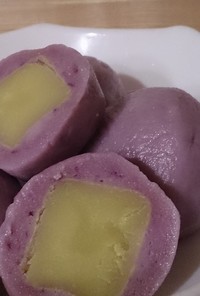 紫芋の白玉団子